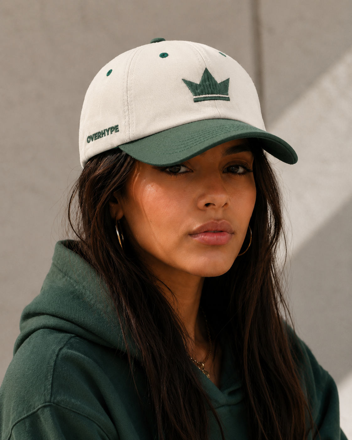 OVERHYPE CAP — GREEN